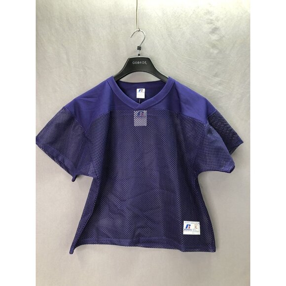 RUSSELL ATHLETICS TRAINING JERSEY PURPLE YOUTH SIZE XL NWT - Picture 1 of 4